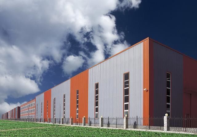 Prefabricated Steel Structure Warehouse Building Workshop With Sliding ...