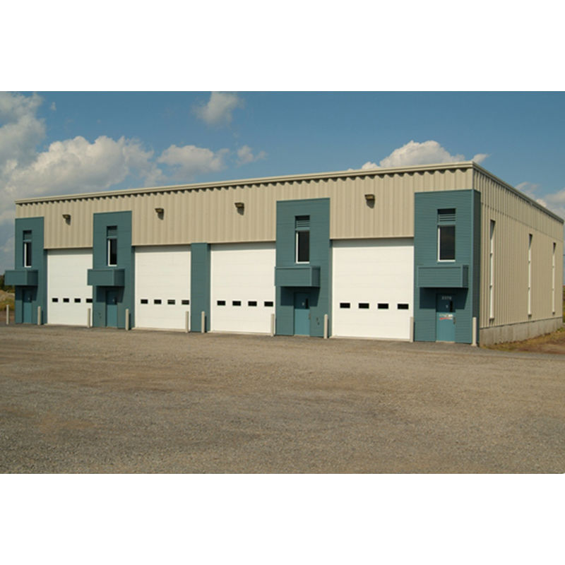 Warehouse Frame Color Q345 Steel Structure Warehouse with Custom Roof Wall Color