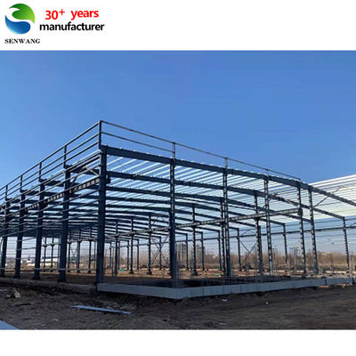 Custom Prefab Metal Frame Steel Structure Building Warehouse Workshop