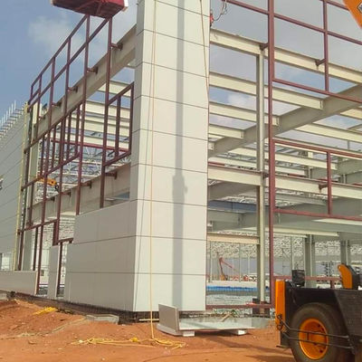 Strong Frame Prefab Industrial Metal Storage Steel Structure Warehouse Building