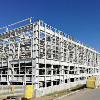Factory Direct Supply Prefabricated Warehouse Steel Structure Frame dairy farm Building Supplies warehouse and office hall
