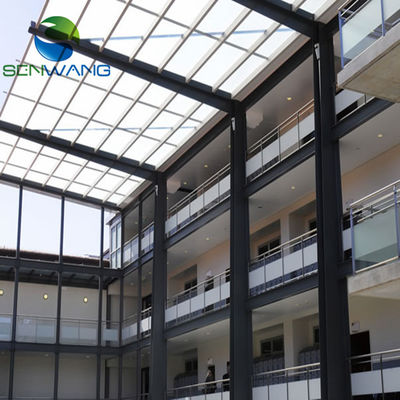 Hot Rolled Steel Structural Buildings Customized For Warehouse / Workshop / Office