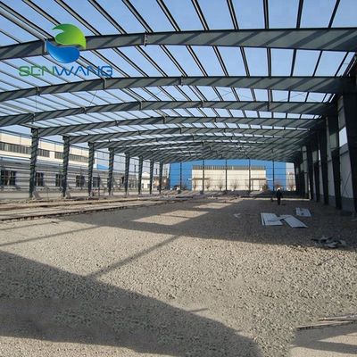 Customized Steel Building With Single Skin or Insulated Sandwich Panel Wall