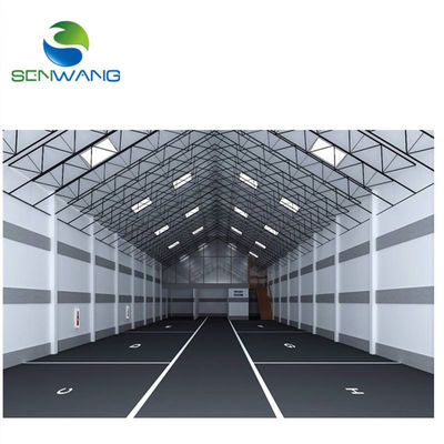 Steel Structure Warehouse Steel Frame Warehouse with Insulated Sandwich Panel or Steel Color Sheet