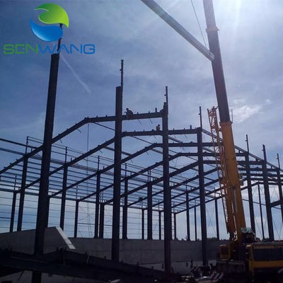 Q235 Q345 Low Carbon Steel Bolted Connection Modular Steel Workshop
