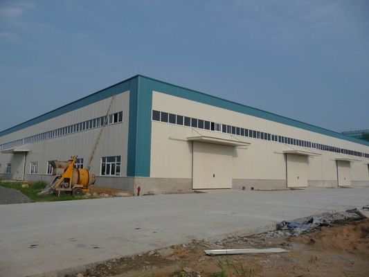 Steel Structure Warehouse with Sandwich Panel Roofing and Galvanized Frame