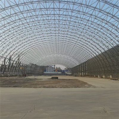 Wind Load Steel Structure Truss Comprising C Z Shape Steel Channel Purlin and Galvanized H shape Steel Beam Main Frame for Load Bearing