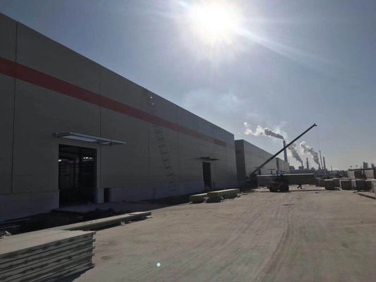 Hot Dipped Galvanized Steel Structure Warehouse with Sandwich Panel