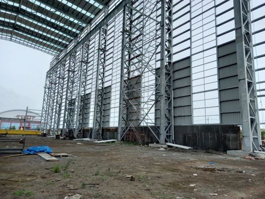 Q355 Or Q235 Frame Warehouse Prefabricated Metal Workshops Factory