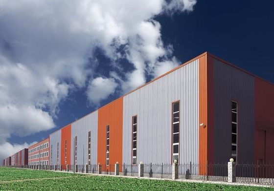 Steel Structure Warehouse With Sandwich Panel Roof And Wall Custom Design Insulated Panels