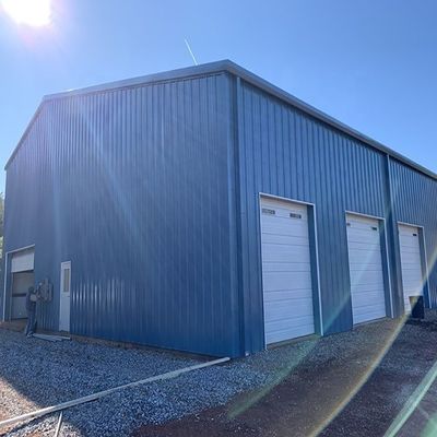 Modular Steel Shed for Industrial Use - Prefabricated Construction Solutions