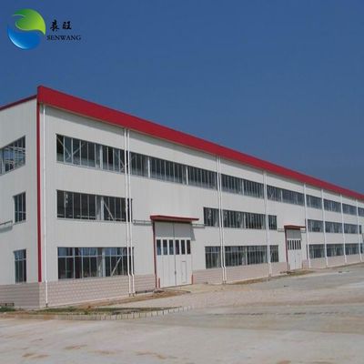 Long Life Large Span Light Steel Structure Warehouse Building Prefabricated