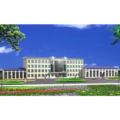 Fireproof Prefabricated Steel Structure Workshop with Earthquake Resistant Grade 8 and Light Steel Q355 Frame