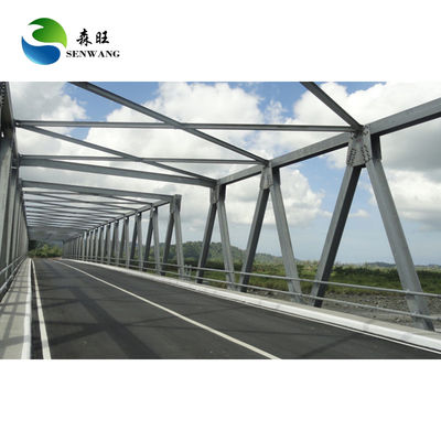 Customized Prefab Steel Bridges Windproof Prefabricated Pedestrian Bridge Manufacturers