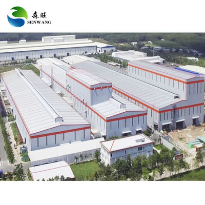 Metal Steel Buildings Fast Assembling Windproof H Steel Structure Office Building
