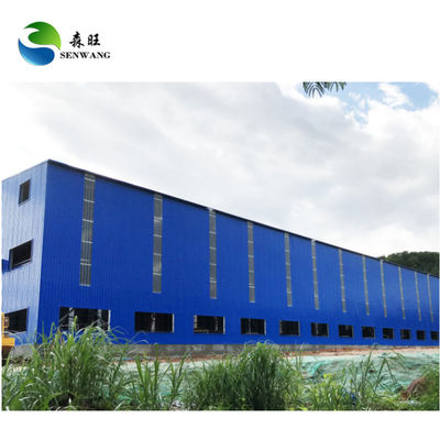 Windproof Warehouse Prefabricated Buildings Galvanized Steel Frame Warehouse Construction