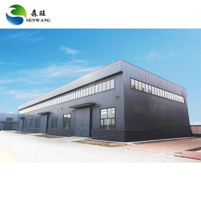 Weather Resistant Steel Structure Workshop Prefabricated Steel Frame Construction
