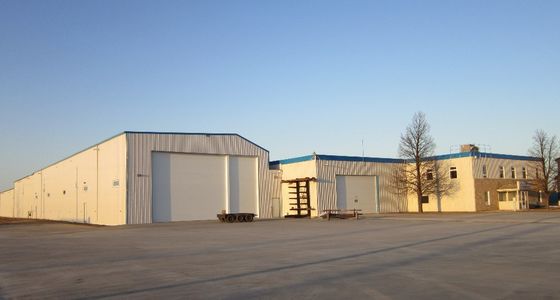 Prefabricated Steel Production Workshop Low Maintenance Advanced Technology