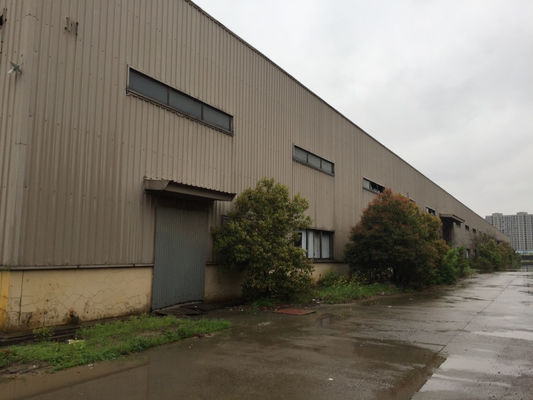Q235B Steel Structure Workshop / Metal Workshop with Customizable Colors and Purlin Structure