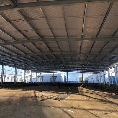Customizable Steel Buildings with Welded Steel Columns and Galvanized or Painted Surfaces