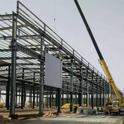 Commercial Steel Structural Building Galvanized Steel Frame Industrial Building