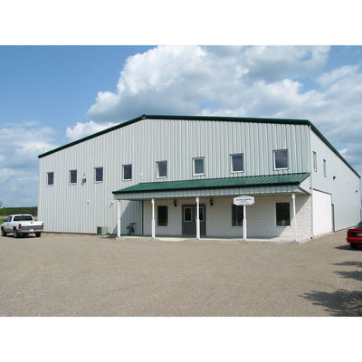 Prefab Steel Warehouse Building with H Section Frame