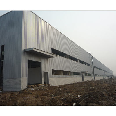 Custom Made Portable Modular Metal Cladding Steel Structure Workshop Building Multifunctional Well Welded Structure