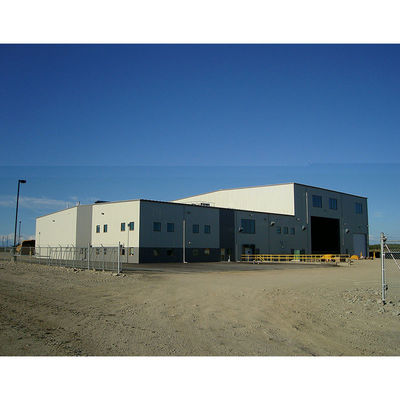 Storage Facility Prefab Metal Warehouse Earthquake Resistant Quick Assembly