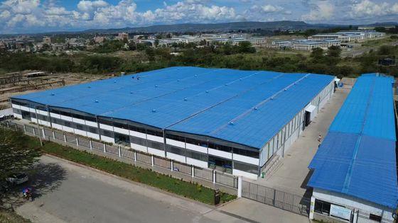 Coordinated Industrial Development Steel Structural Buildings For Large Scale Warehouses