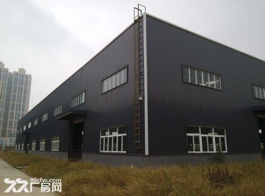 Grid Steel Frame Warehouse Construction Customizable Metal Storage Facility Long Span
