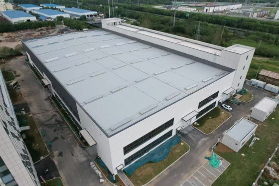 Durable Metal Structure Building with Galvanized or Painted Steel Frame Surface