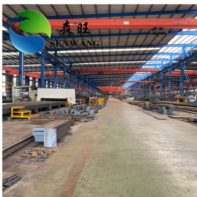 Lightweight Grid Steel Warehouse with 120km/h Wind Resistance