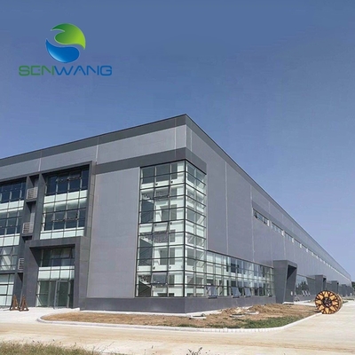 Steel Structure Warehouse with CZ Purlin and Sandwich Panel Roofing