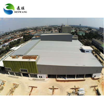 Steel Structure Warehouse with ISO 9001-2008 Certification