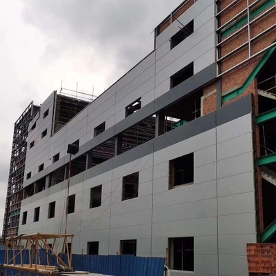 Steel Structure Warehouse with Anti Rust Coating and ISO 9001 Certified