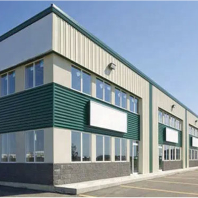 Custom Steel Structure Building with Galvanized or Painted Finish
