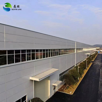 Steel Structure Warehouse with ISO 9001 Certification and Punching Service