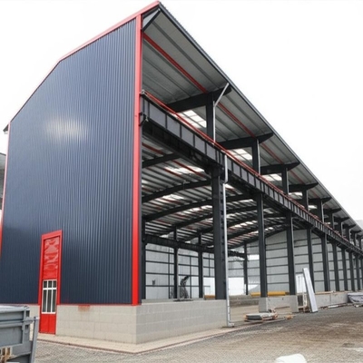 Steel Structure Warehouse with C Z Purlin ISO 9001 Certified