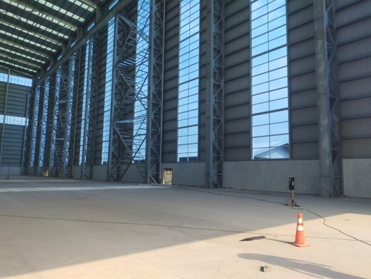 ISO 9001 Certified Steel Structure Warehouse with C/Z Purlin