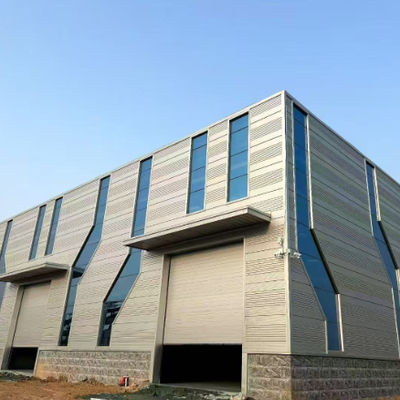 Steel Structure Warehouse with Hot Dipped Galvanizing and Anti Rust Primer Coating