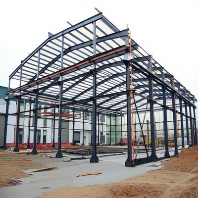 Hot-Rolled Steel Structure Warehouse with European S235 & S355 and Strong Weather Resistance for Customization