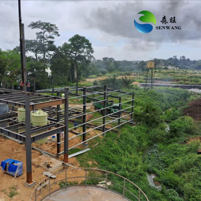 Customizable Steel Column Prefabricated Steel Warehouse with Glass Fiber Reinforced Plastics Skylight and CAD Design