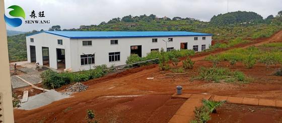 Anticorrosion Painted Or Galvanized Steel Structure Warehouse with 30 Percent Roof Pitch and 2 to 4 Weeks Installation Time