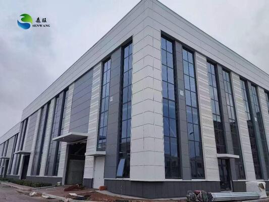 Customized Size H-Section Steel Warehouse with High Weather Resistance and Q235 Q345 Steel for Industrial Storage