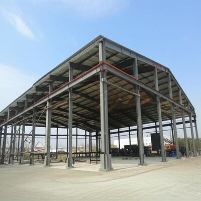 Customizable Height Steel Structure Warehouse with 30 Years Warranty and AutoCAD Drafts for Maximum Load Bearing