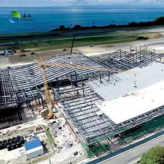 Engineer Guidance On Site Steel Structure Warehouse with 50 Years Service Life and Flexible Design