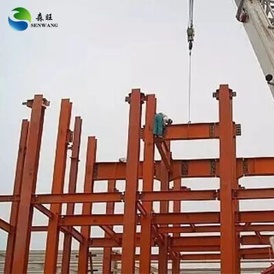 Steel Structure Warehouse with Fireproof Materials Modular Design and Expandable Storage Space