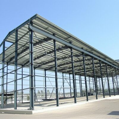 Drainage System Outer and inner gutter with down pipe Steel structure workshop engineered to meet diverse industrial building requirements