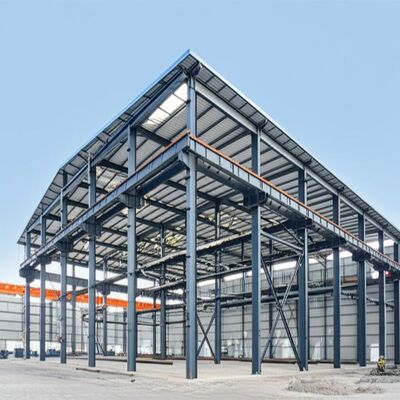 Light Weight Steel Structure Workshop Featuring Tolerance ±1 Percent and Professional Cutting Processing Service Solutions