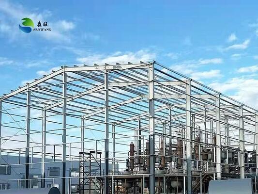 Hot Dipped Galvanized Steel Production Workshop Tailored to Customers Requirements Durable Steel Fabrication Environment